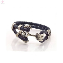 Bracelet en cuir de conception spéciale Anchor Fashion